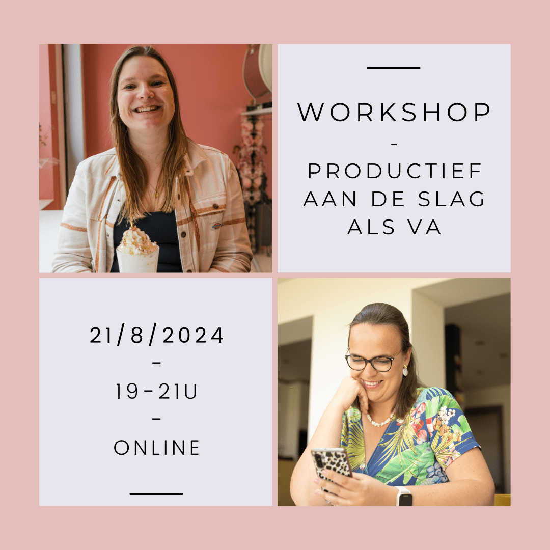 Workshop Productief aan de slag als VA
